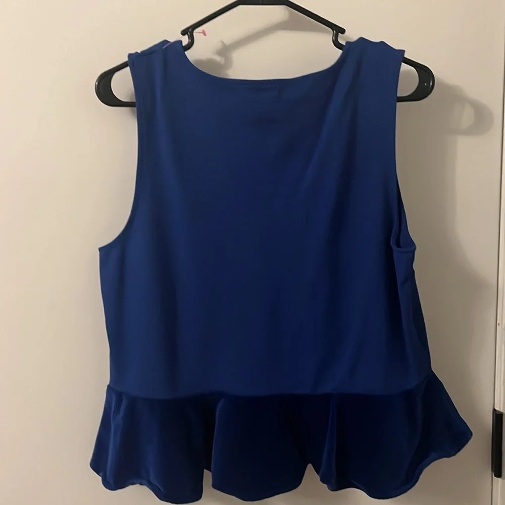 J. Crew velvet peplum